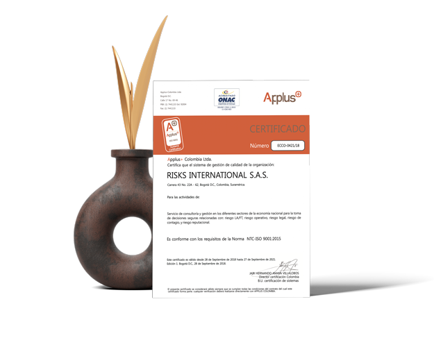 Certificacion Applus risks international